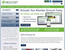 Tablet Screenshot of medcost.com