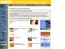 Tablet Screenshot of medcost.fr